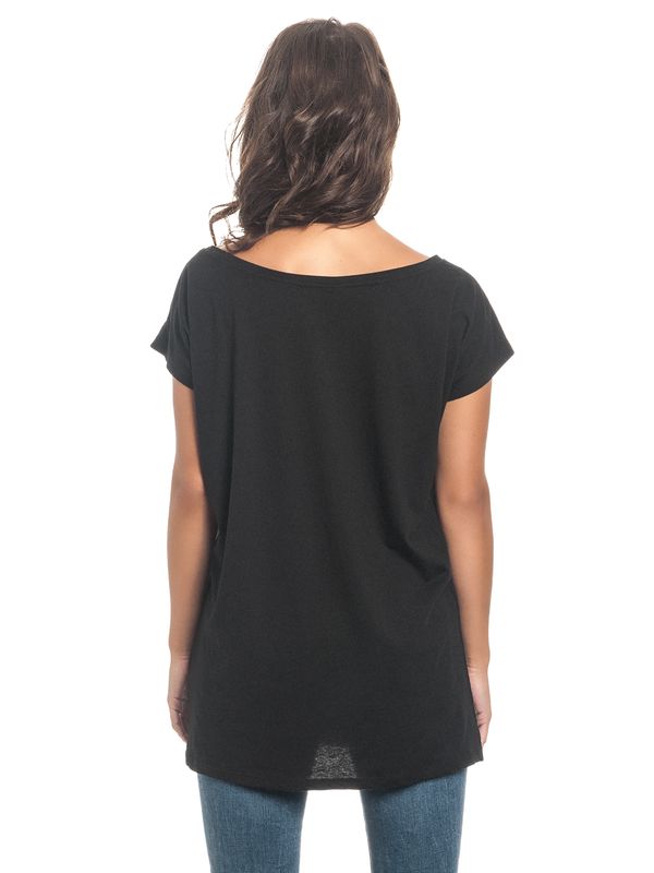 Nastrovje Potsdam Beauty & The Beast Window Damen Loose-Shirt schwarz Fabrikladen