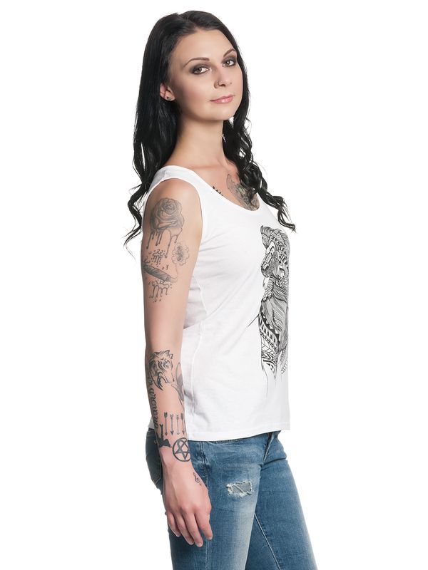 Nastrovje Potsdam König der Löwen Lion Ink Damen Tanktop weiss Im Verkauf