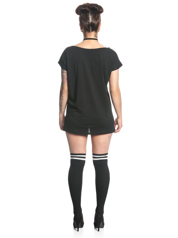 Nastrovje Potsdam Harry Potter Happiness Can Be Found Damen Loose-Shirt schwarz zollfrei