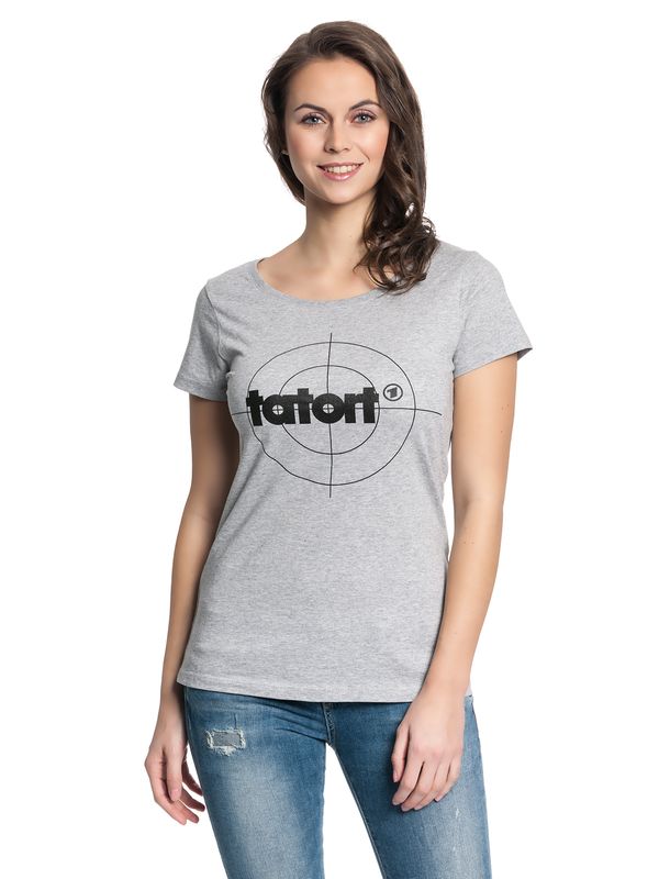 Nastrovje Potsdam Tatort Tatort Classic Damen T-Shirt grau meliert Auslauf