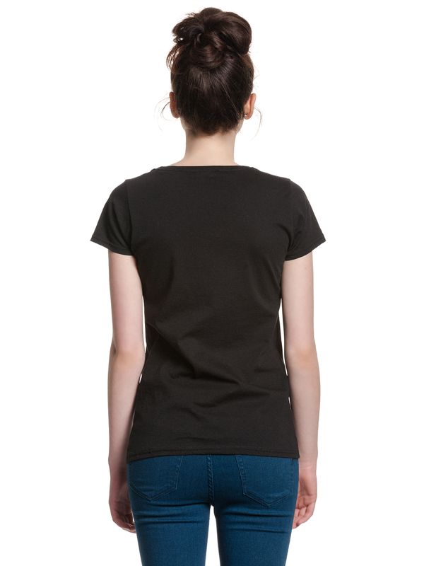 Nastrovje Potsdam Alice im Wunderland Smile Damen T-Shirt schwarz Meist gekauft