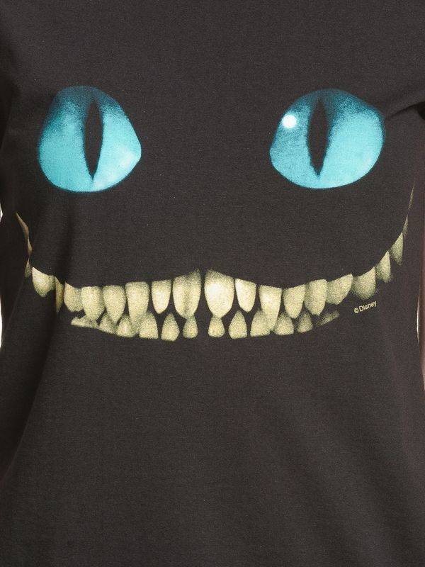 Nastrovje Potsdam Alice im Wunderland Smile Damen T-Shirt schwarz Meist gekauft