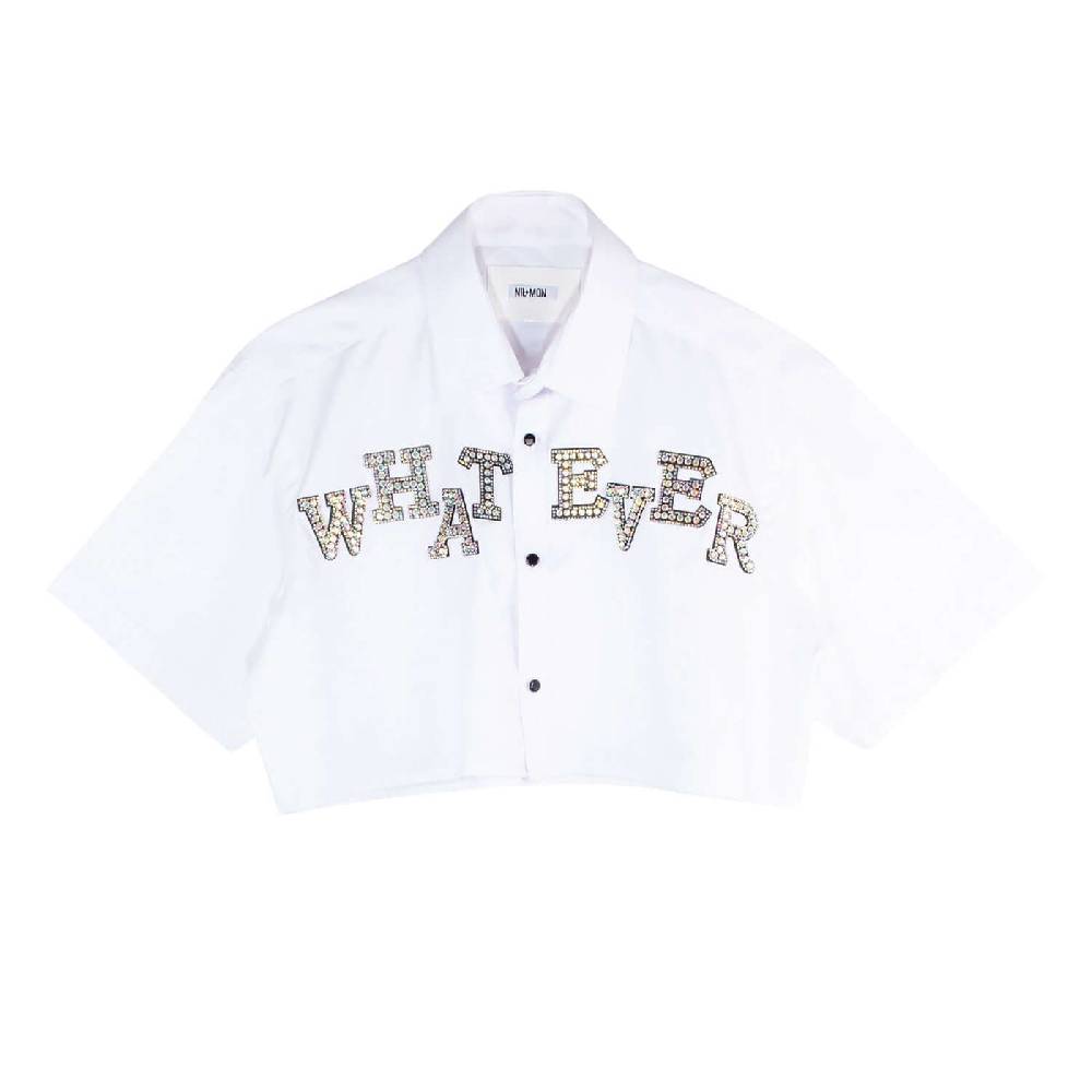 NIL+MON Crop Shirt "Whatever" Nur noch ein Tag übrig