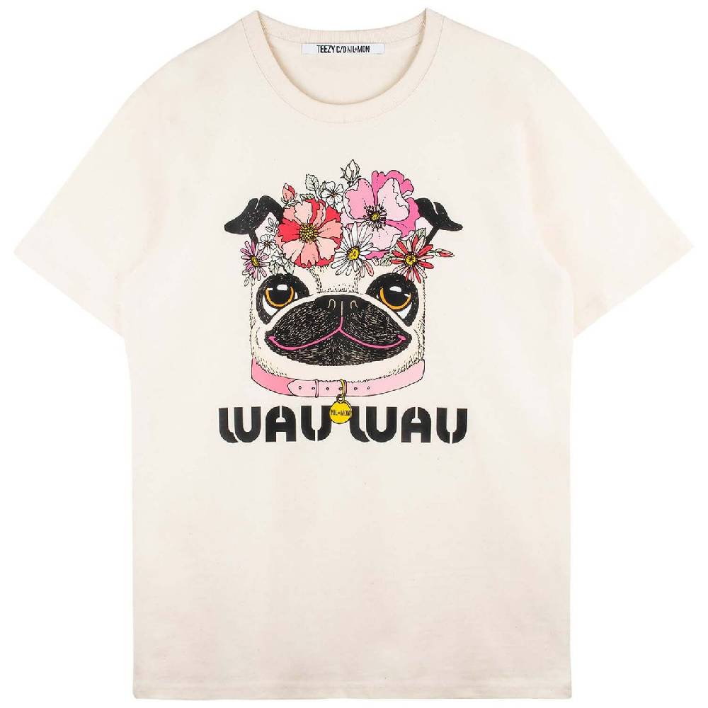 NIL+MON Oversize Tee "TZ FLWR Wau" 50% Rabatt für begrenzte Zeit