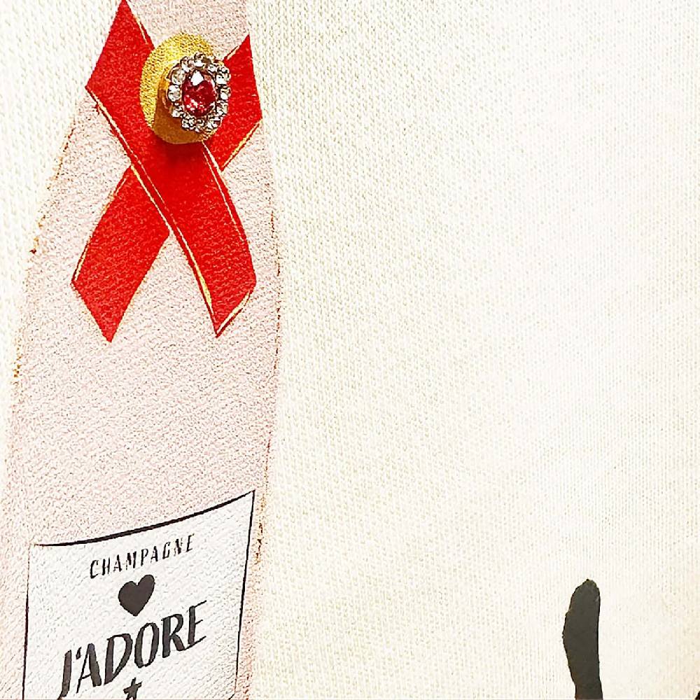 NIL+MON Sweatshirt "Champagne Girl" Rabatt