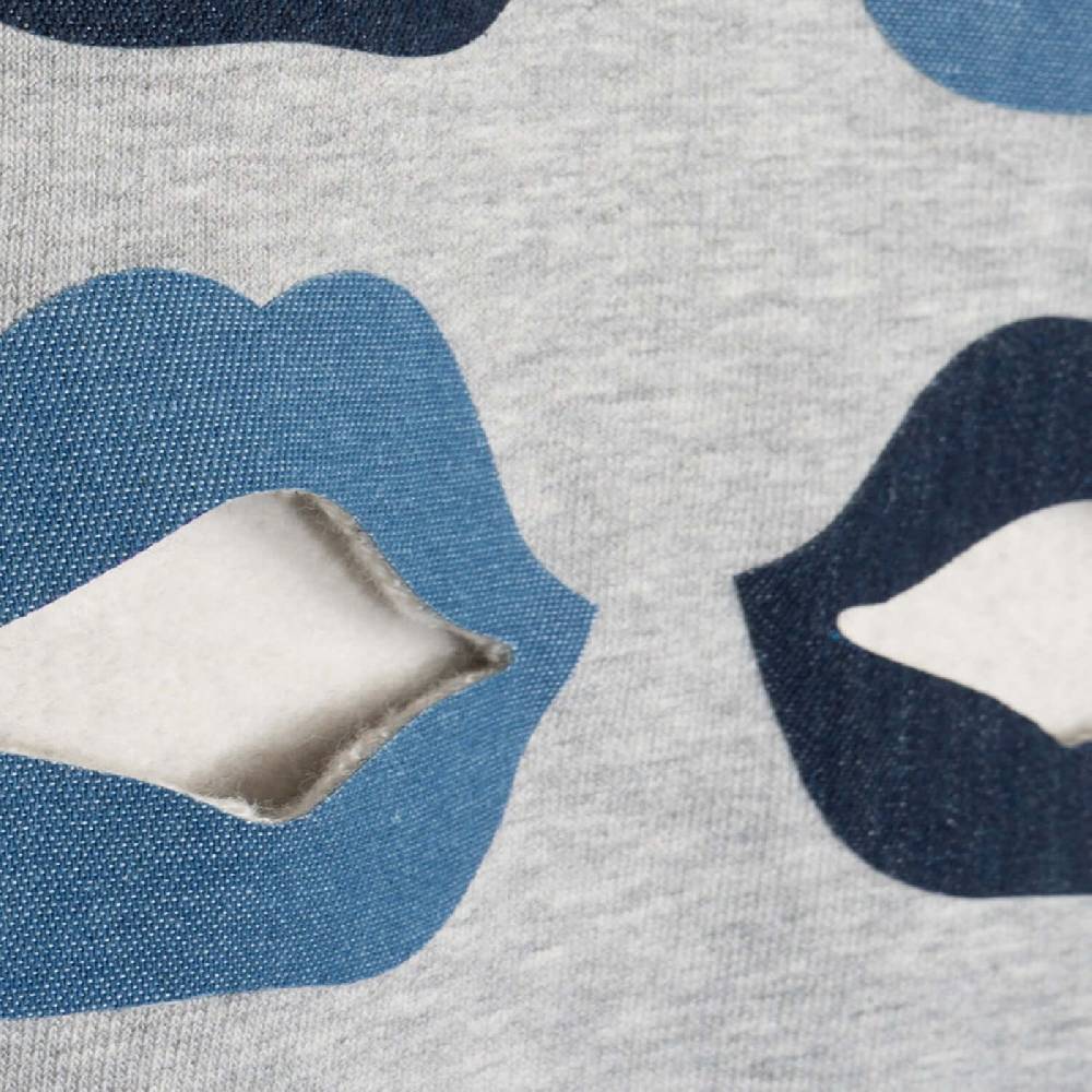 NIL+MON Sweatshirt "Denim Lips" Großer Ausverkauf