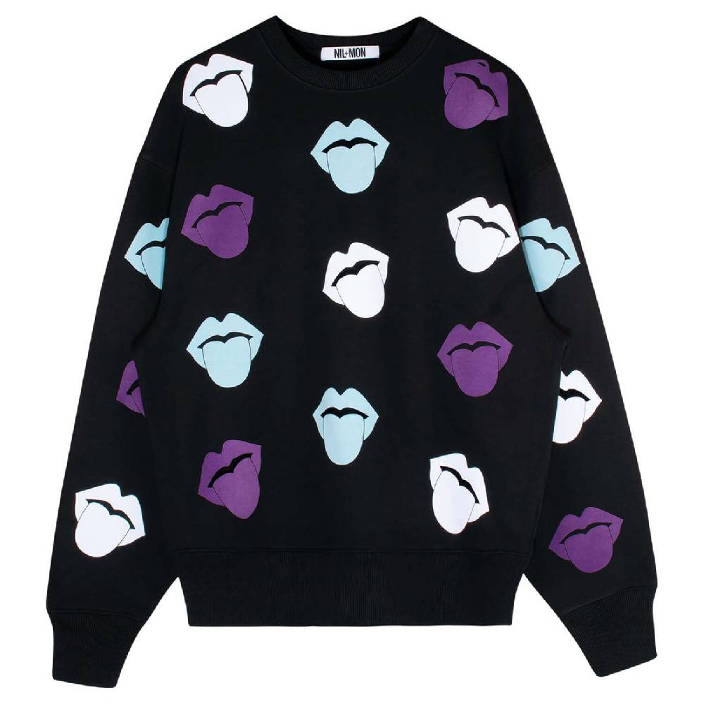 NIL+MON Oversize Sweat "Rock" Begrenztes Angebot