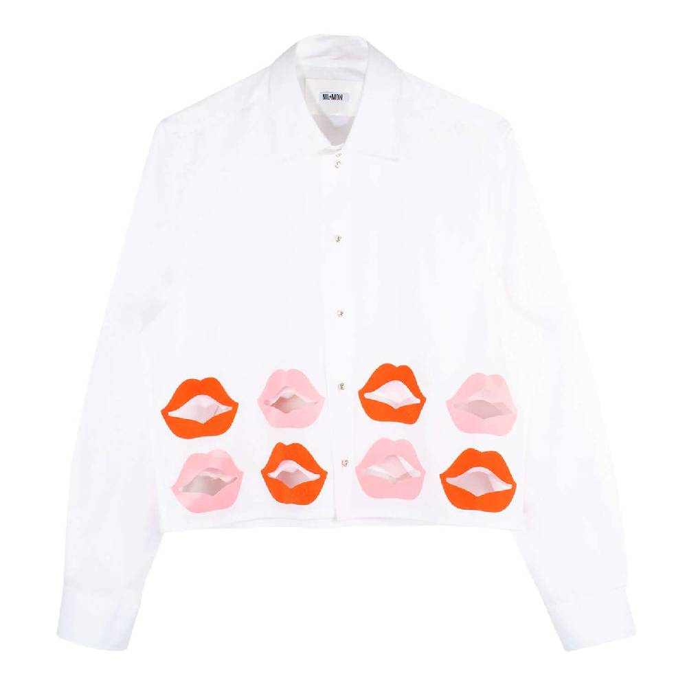 NIL+MON Crop Shirt "Lips" Cyber Monday