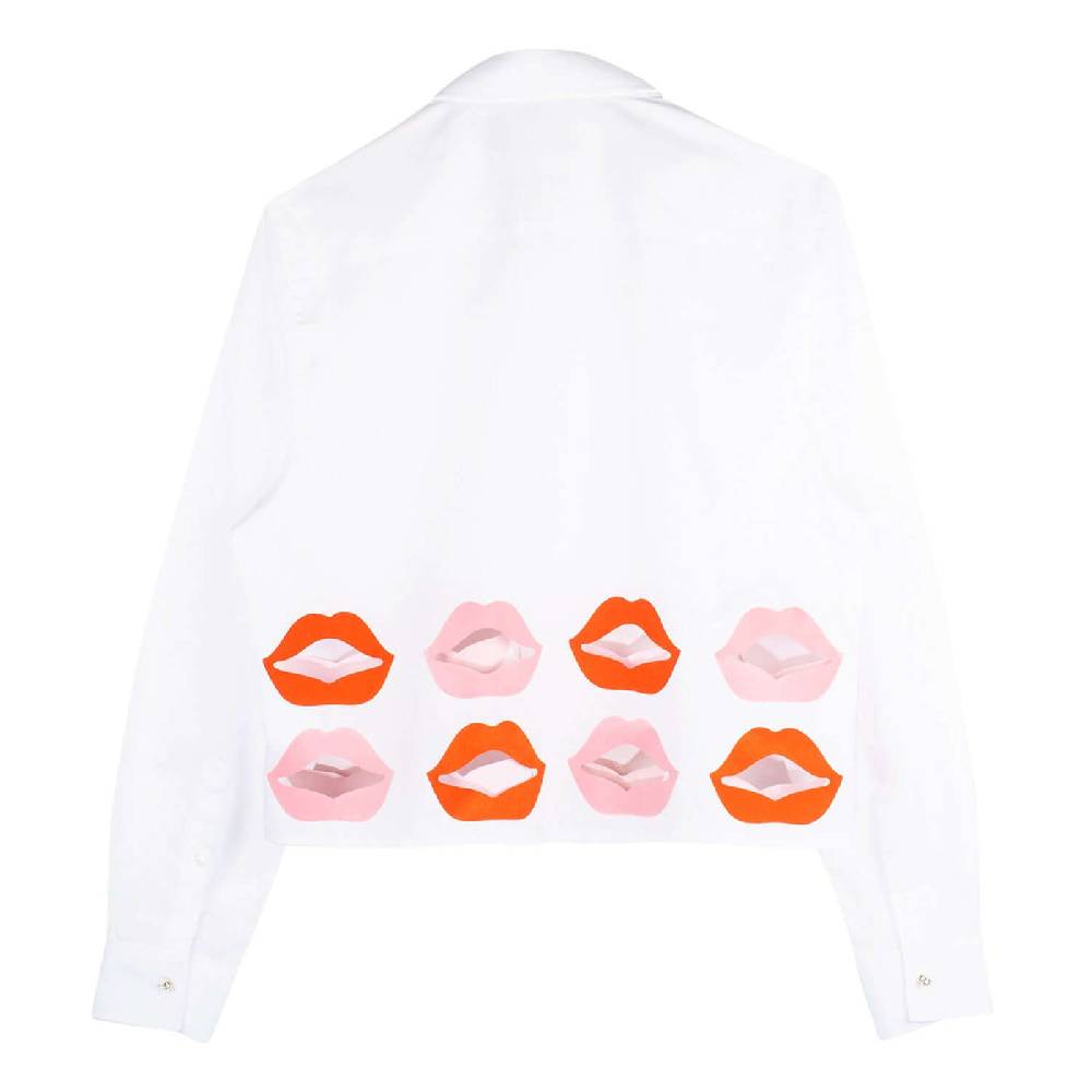 NIL+MON Crop Shirt "Lips" Cyber Monday