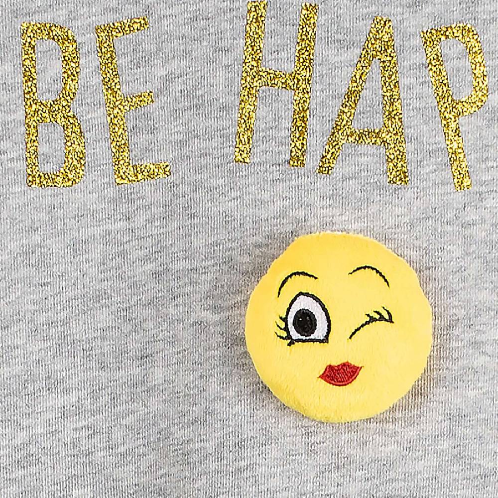 NIL+MON Crop Sweatshirt "Winkey" Lagerräumung