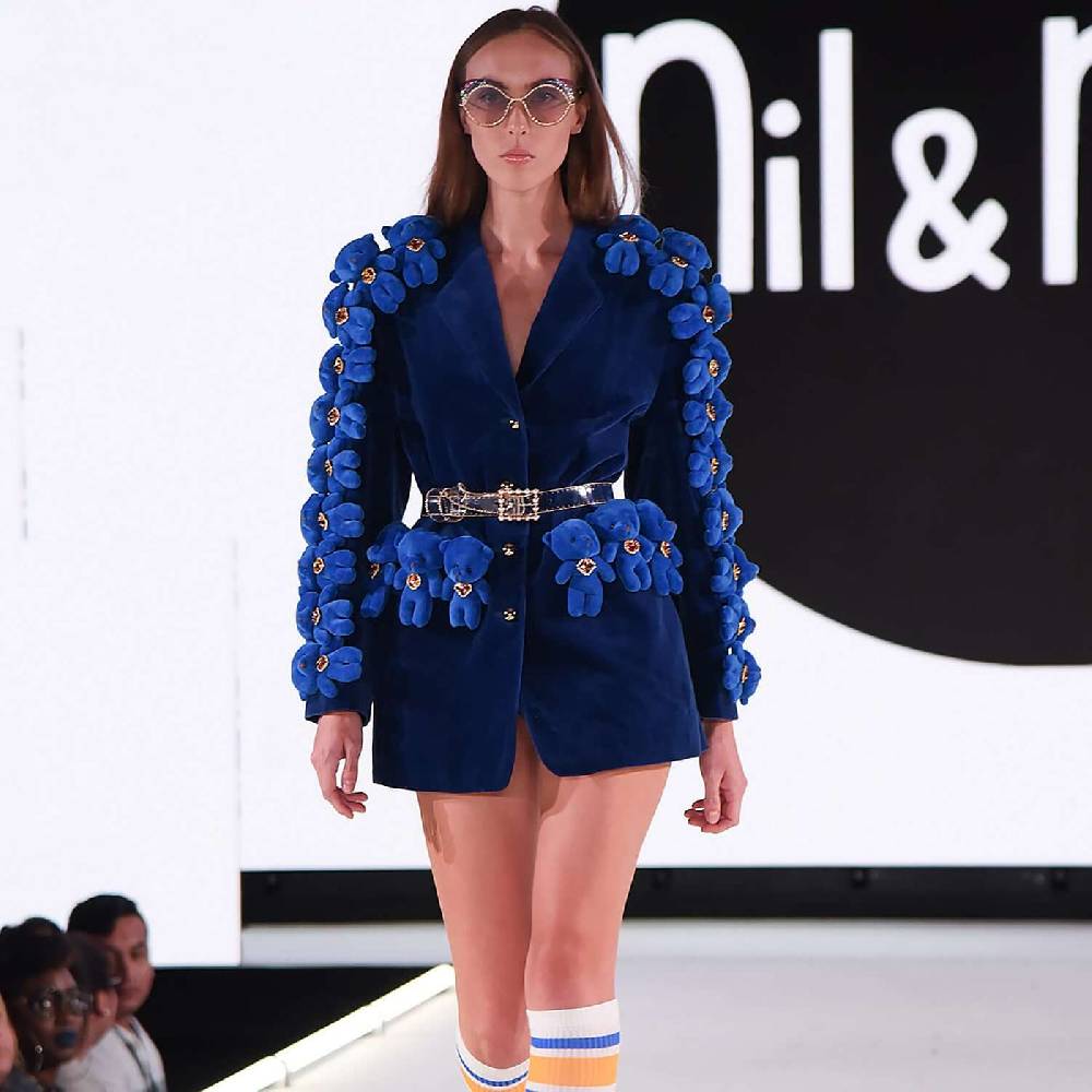 NIL+MON Sweatshirt "Diamond Bear" Neueste Mode