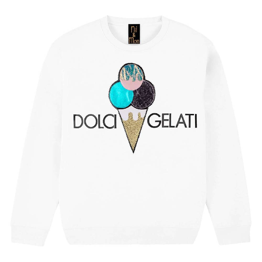 NIL+MON Sweatshirt "Dolci Gelati" Blitzangebot