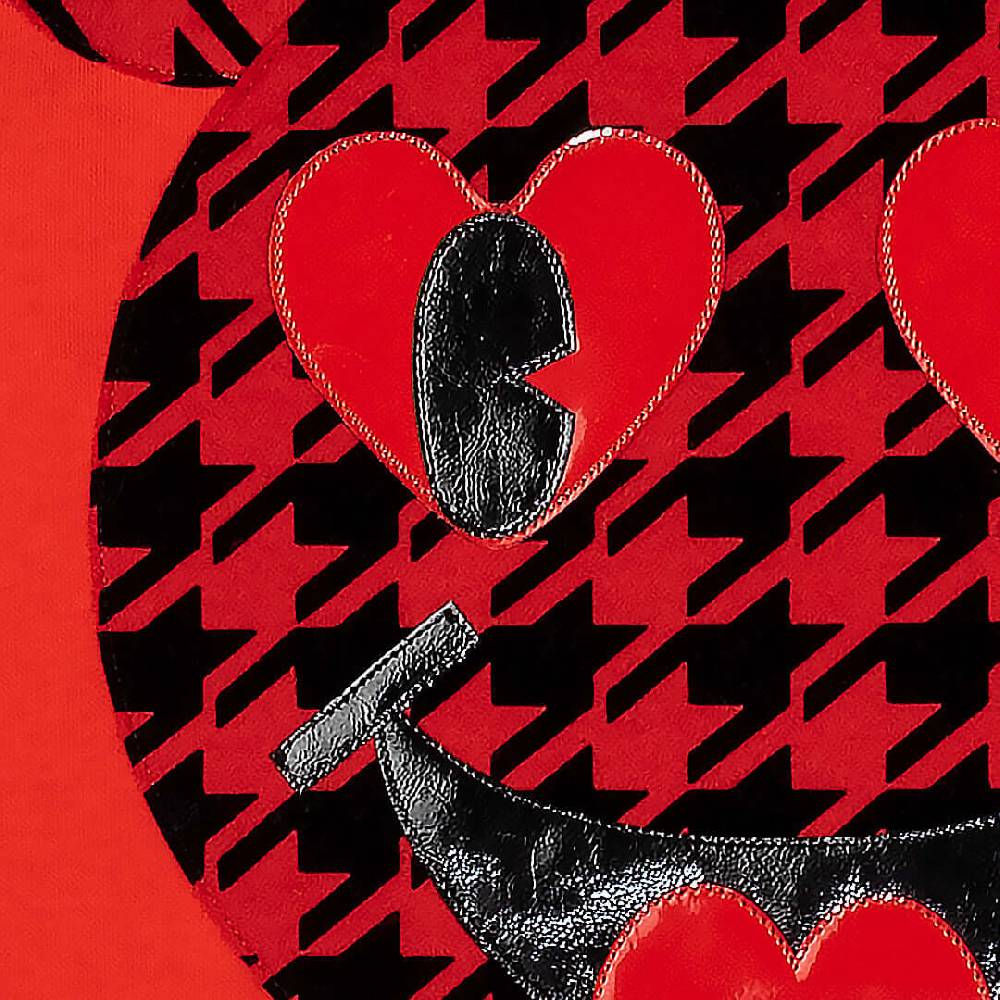 NIL+MON Sweatshirt "Chess" - red Räumungsverkauf