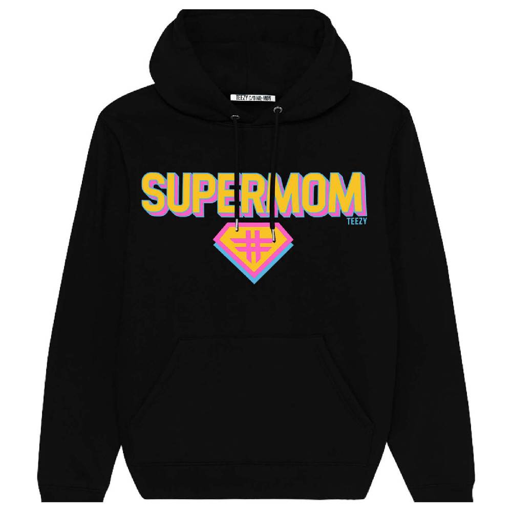 NIL+MON Hoodie "TZ Supermom" Nur noch ein Tag übrig