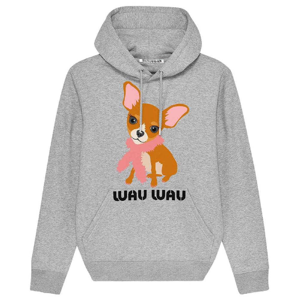 NIL+MON Hoodie "TZ Wau Brown" Günstiger Verkauf