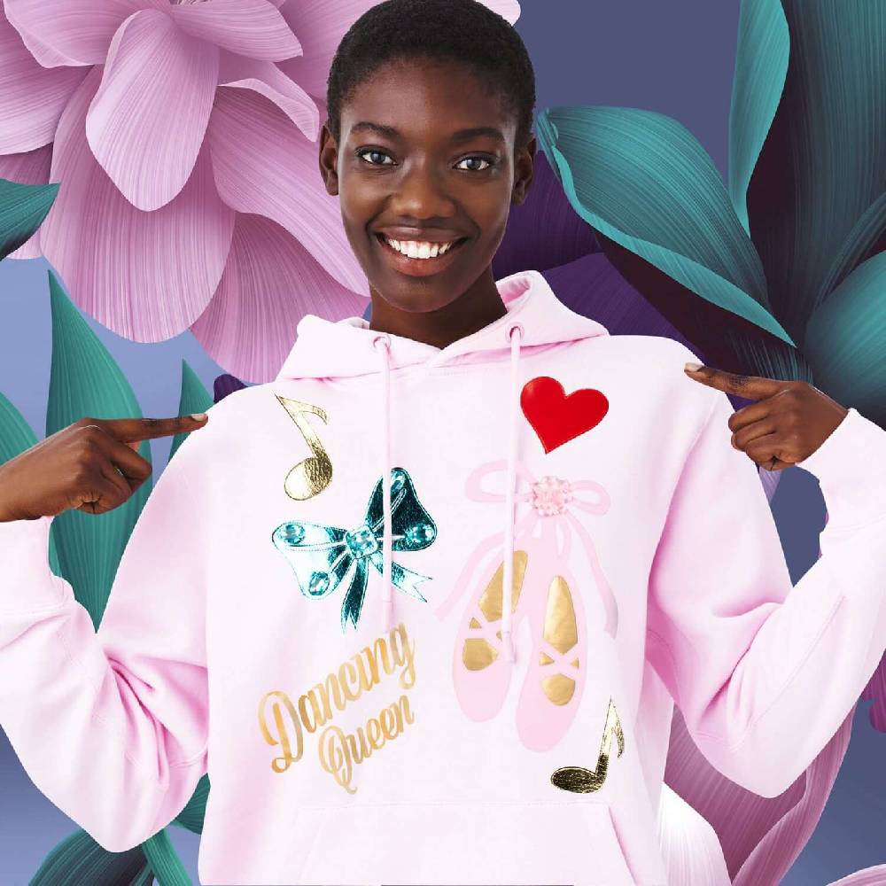 NIL+MON Sweatshirt "Dancing Queen" Super Rabatt