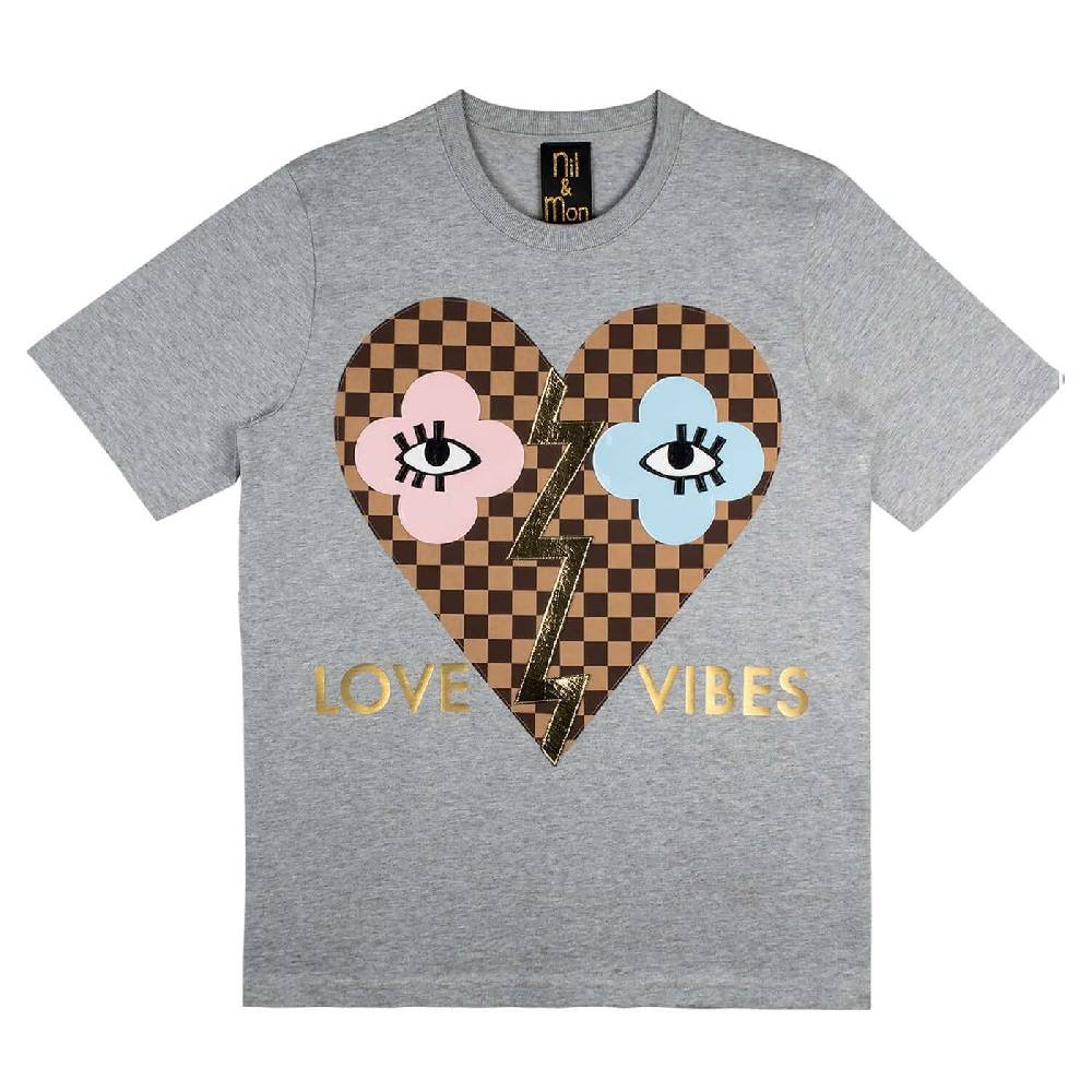 NIL+MON T-Shirt "Love Vibes" Riesige Rabatte