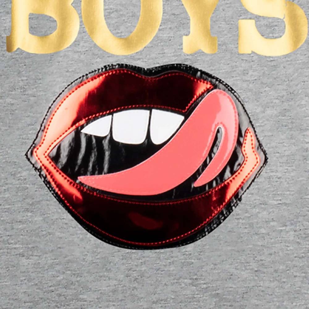 NIL+MON Oversize Tee "Boys & B." Großer Ausverkauf