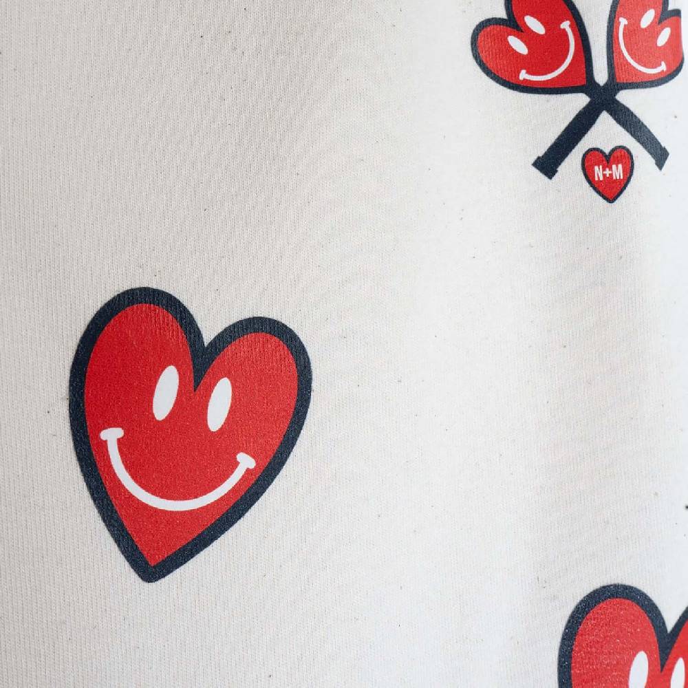 NIL+MON Jogging Pants "Hearts" Preisnachlass