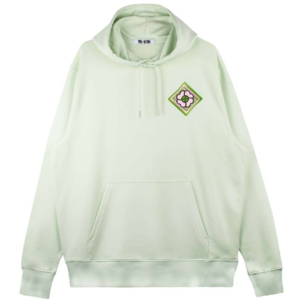 NIL+MON Hoodie "Clover Green" Tiefpreis