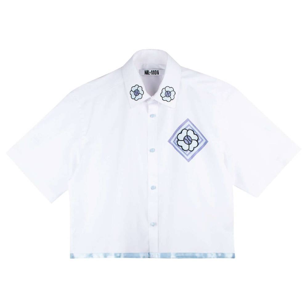 NIL+MON Crop Shirt "Clover" Super Sparpreis