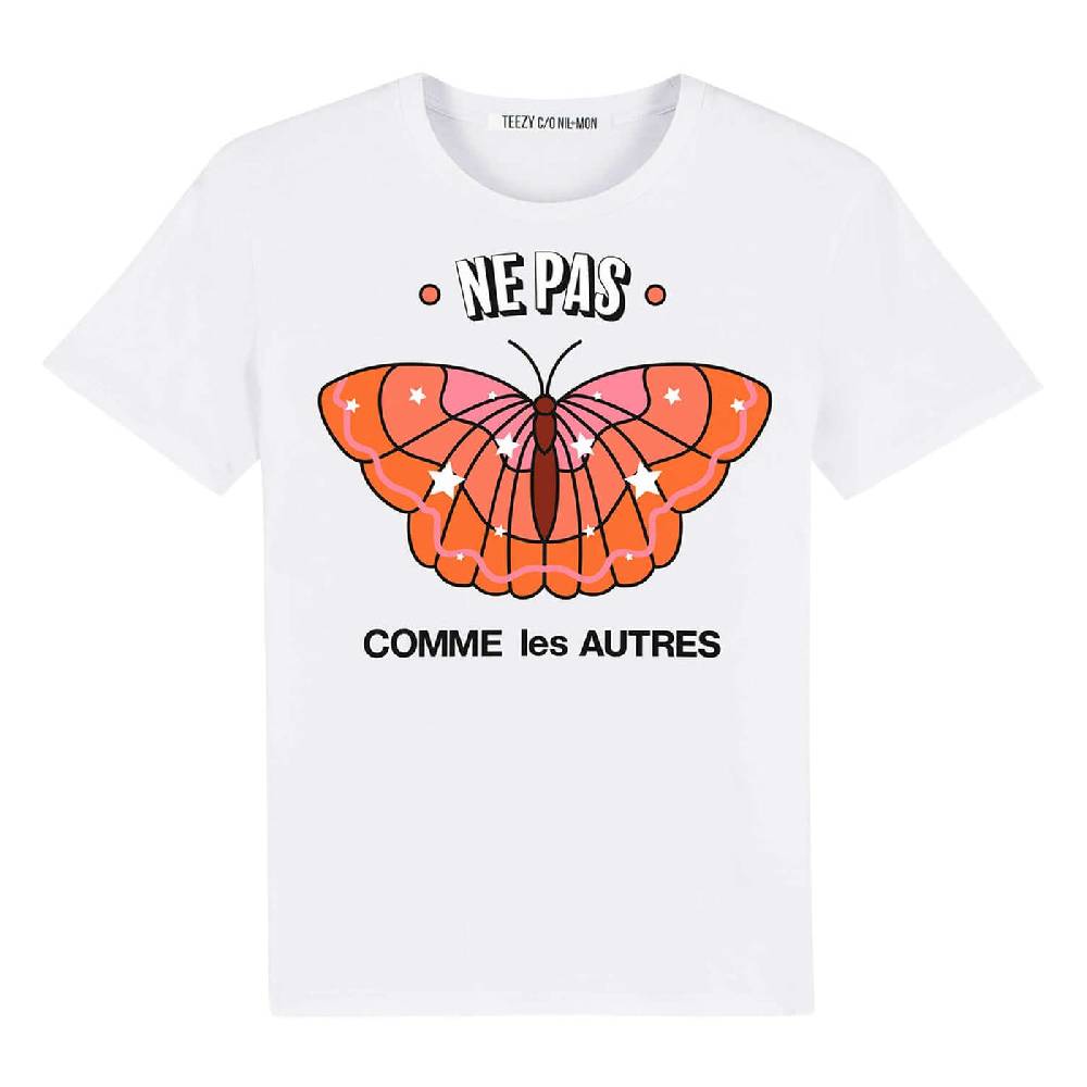 NIL+MON T-Shirt "TZ Ne Pas Red" Fabrikverkauf