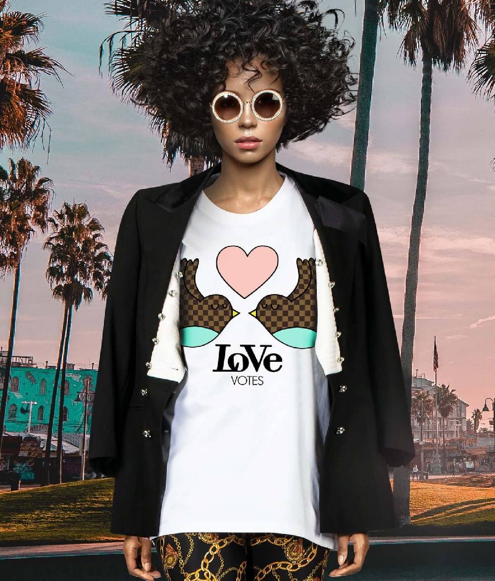 NIL+MON T-Shirt "TZ Love Rose" Rabatt