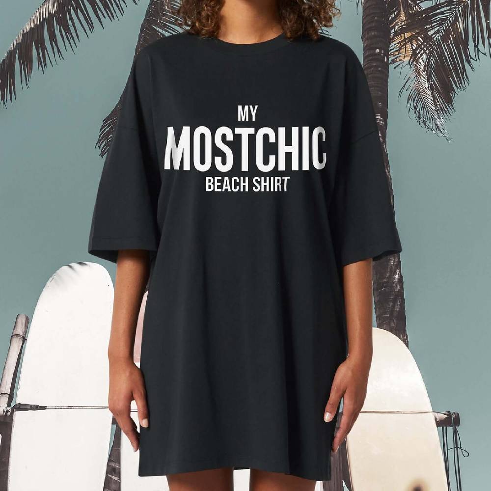 NIL+MON XXL Beach Shirt "Mostchic" Begrenztes Angebot