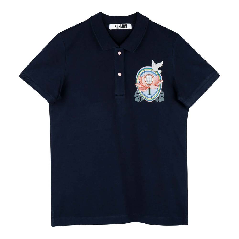 NIL+MON Polo Shirt "Dove" Kauf eins, bekomm eins gratis