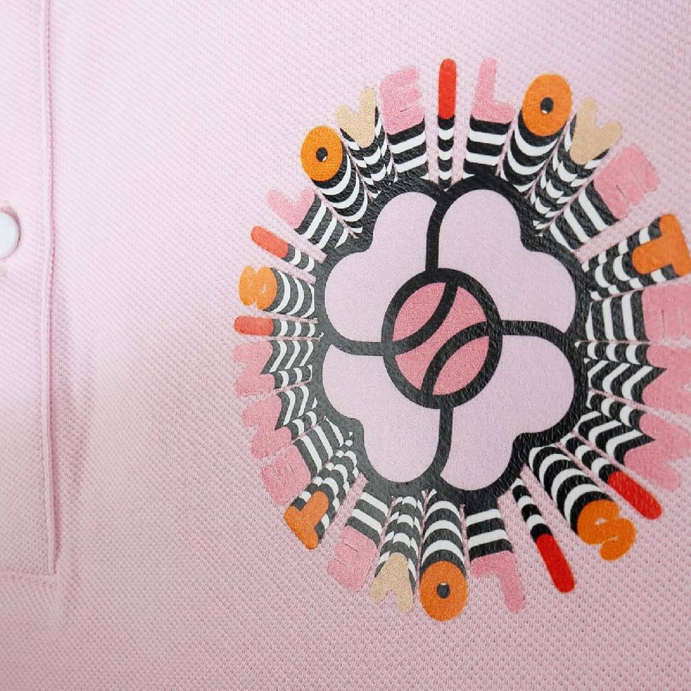 NIL+MON Polo Shirt "Circle Rose" Sonderangebote