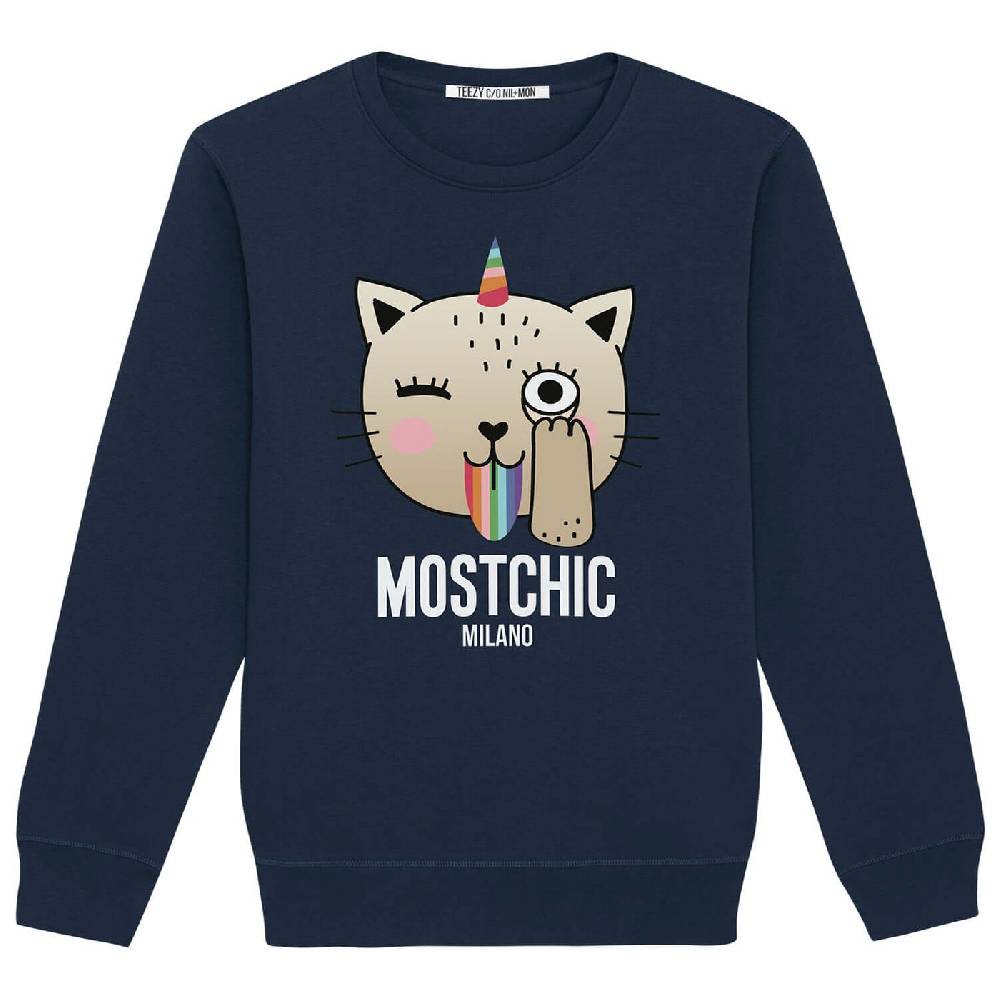 NIL+MON Sweatshirt "TZ Mostchic ML" 50% Rabatt mit kostenlosem Versand