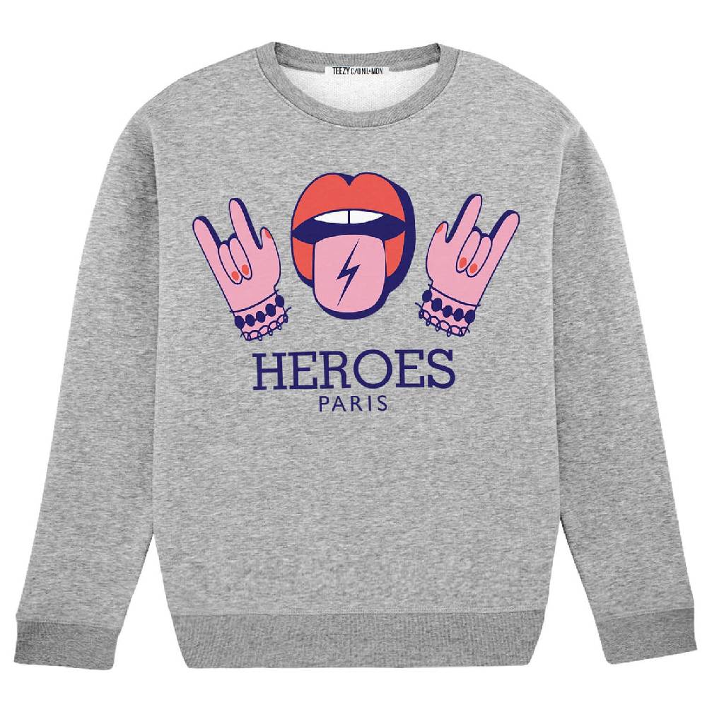 NIL+MON Sweatshirt "TZ Heroes Lips" Fabrikladen