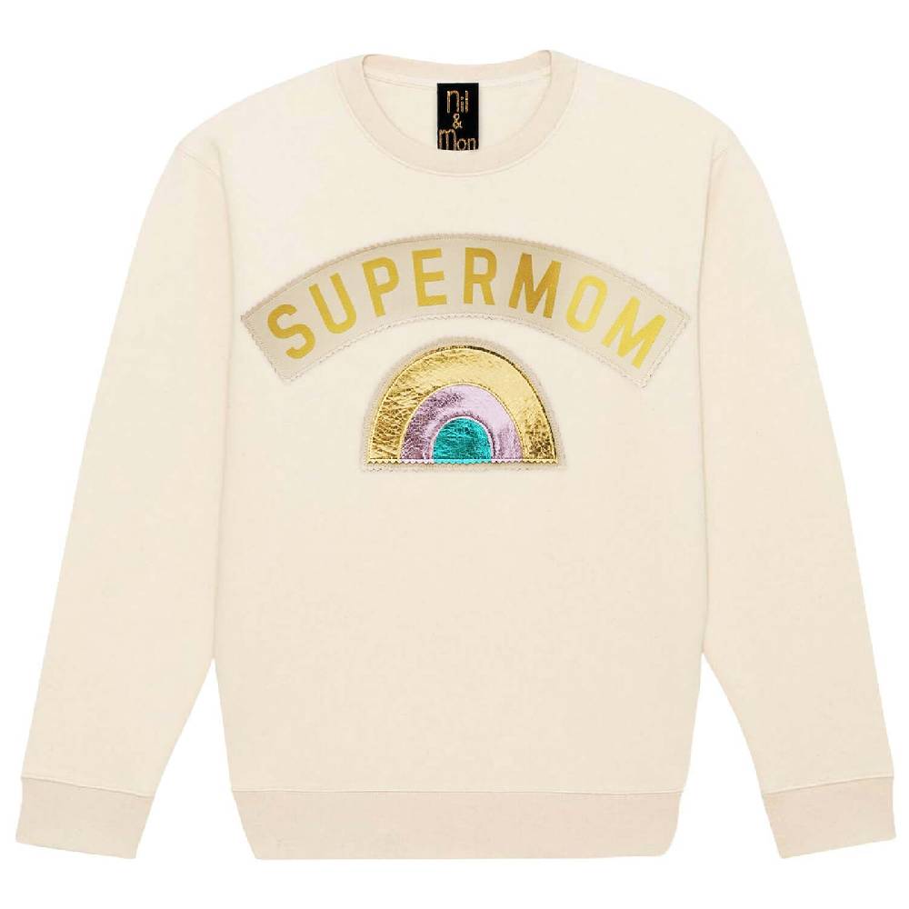 NIL+MON Sweatshirt "Supermom" Schlussverkauf