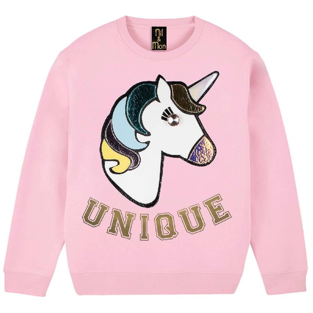 NIL+MON Sweatshirt "Unique" Kostenloser Versand