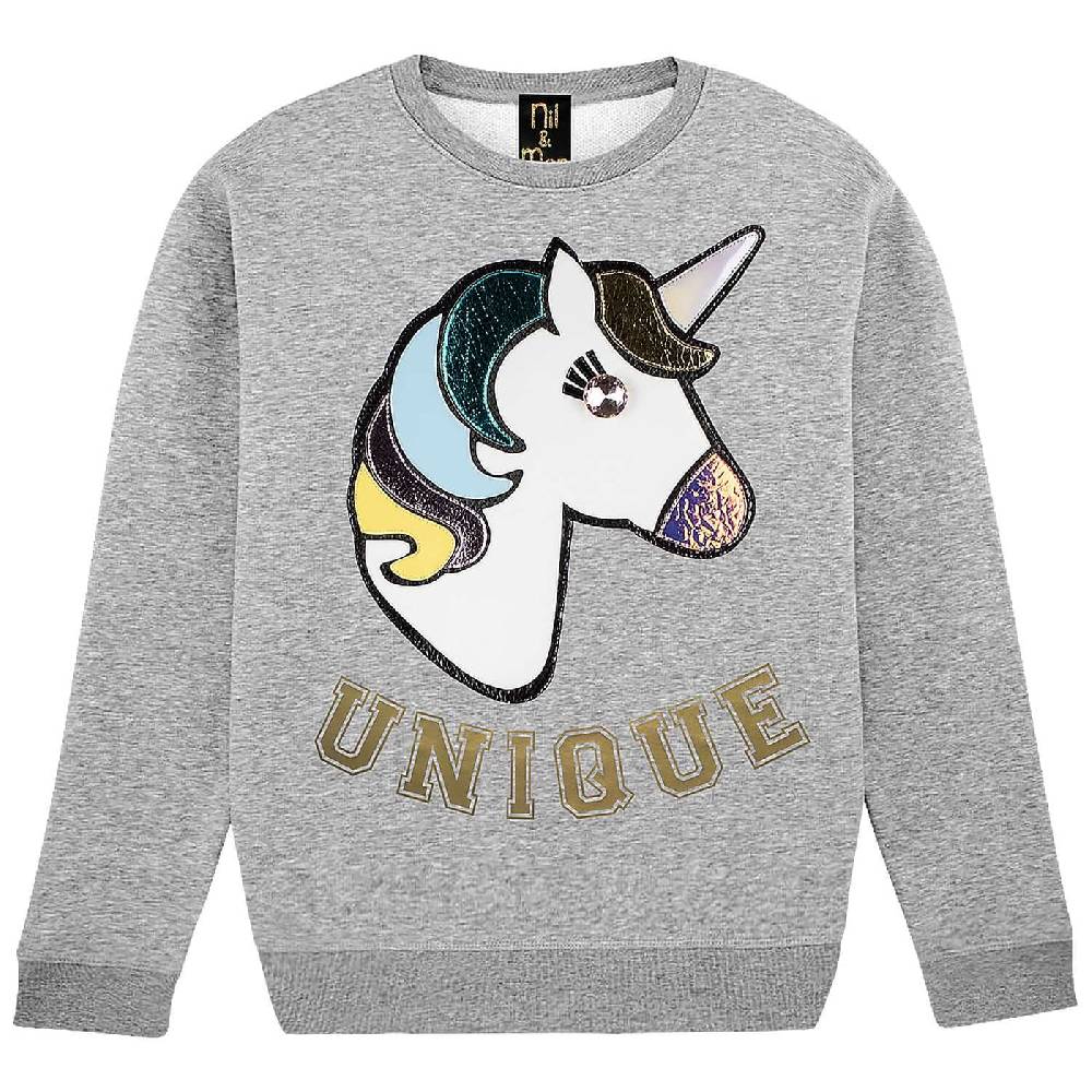 NIL+MON Sweatshirt "Unique" Kostenloser Versand