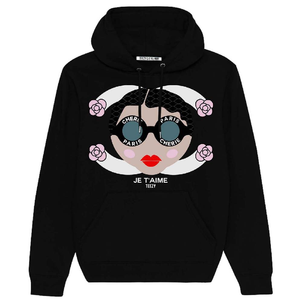 NIL+MON Hoodie "TZ Je t'aime" Top Angebot