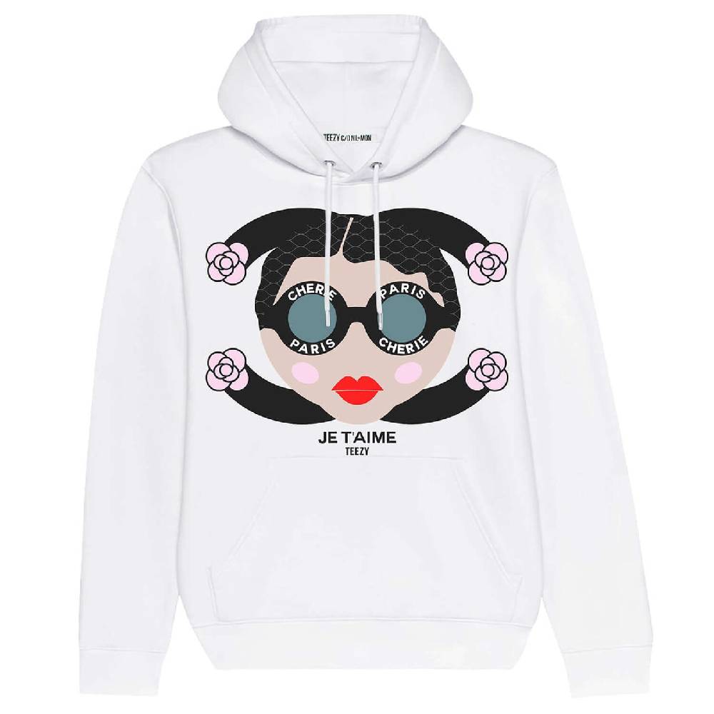 NIL+MON Hoodie "TZ Je t'aime" Top Angebot