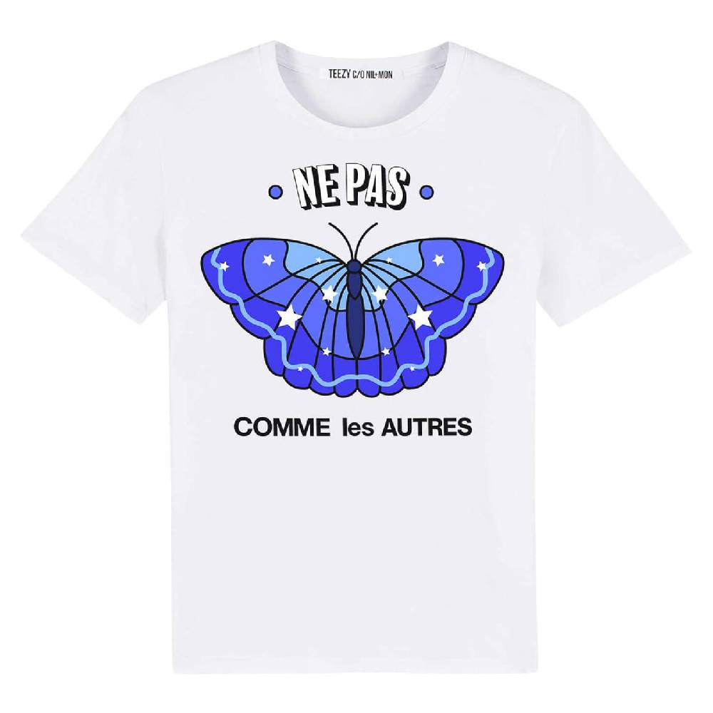 NIL+MON T-Shirt "TZ Ne Pas Blue" JETZT KAUFEN