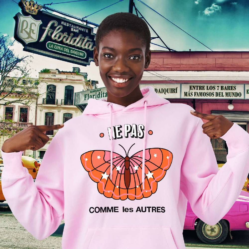 NIL+MON Hoodie "TZ Ne Pas Red" Exklusivangebot