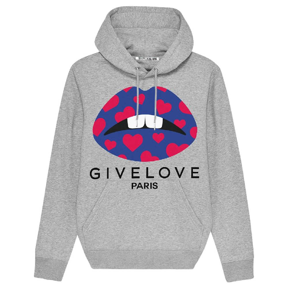 NIL+MON Hoodie "TZ Givelove Blue" Discount Store für neue Produkte