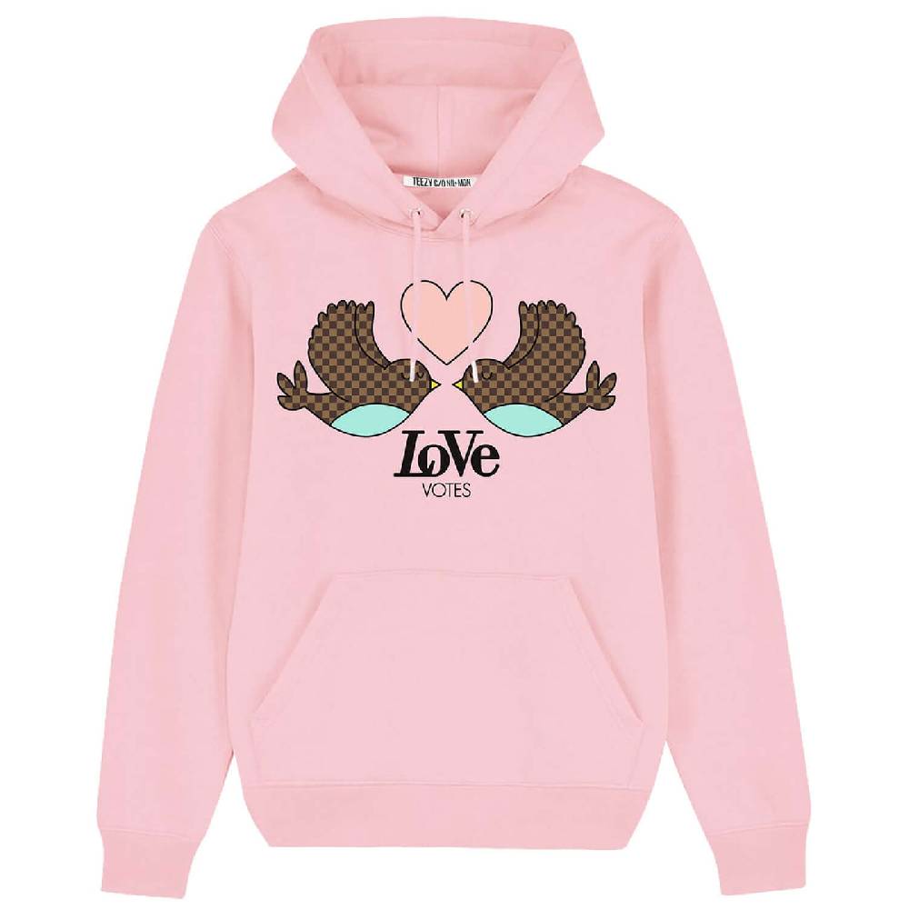 NIL+MON Hoodie "TZ Love Rose" Nur noch ein Tag übrig