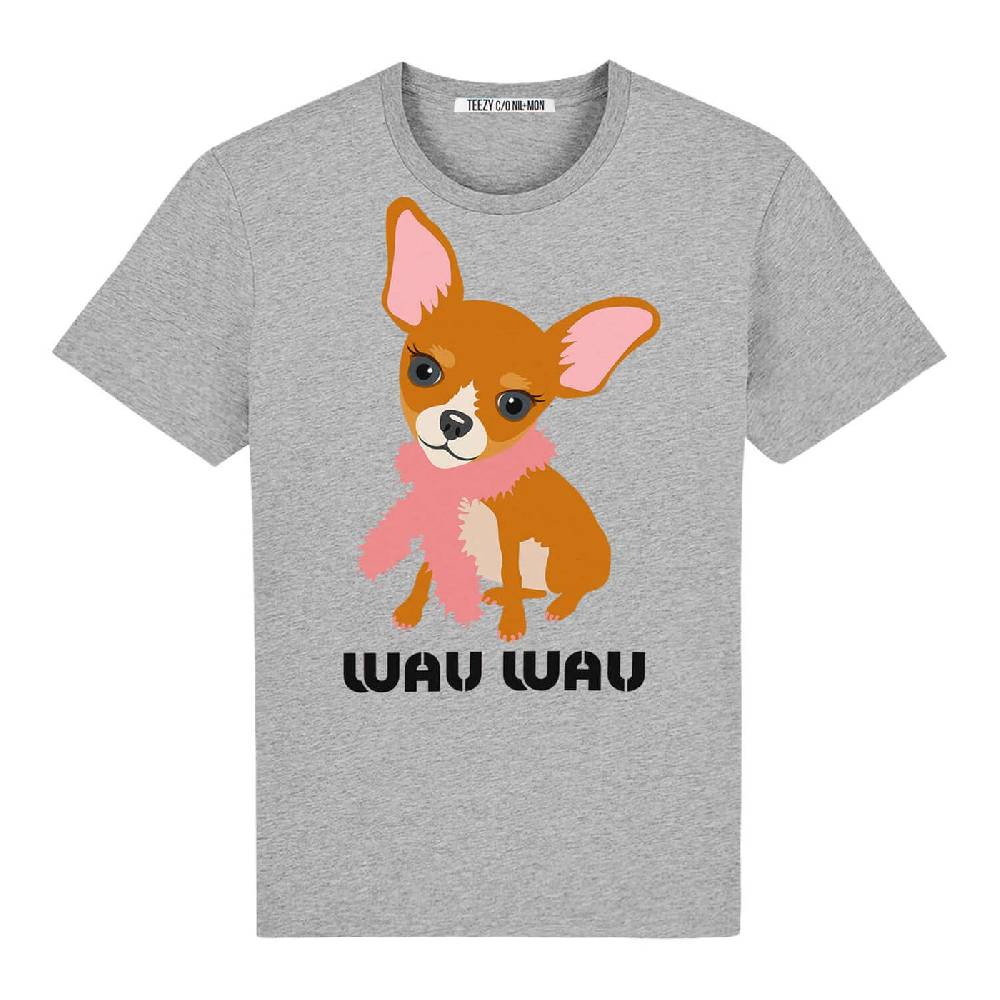 NIL+MON T-Shirt "TZ Wau Brown" 50% Rabatt mit kostenlosem Versand