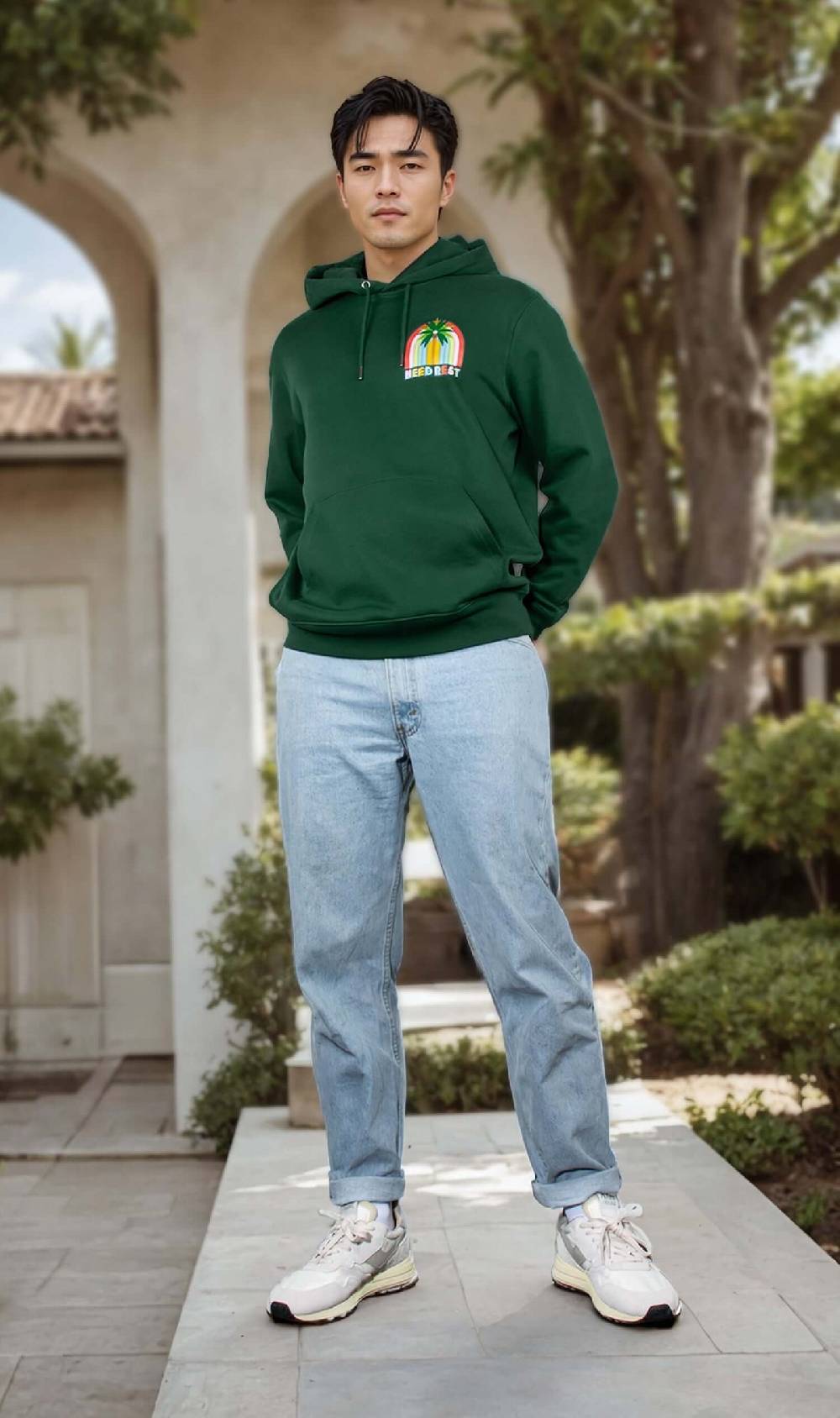 NIL+MON Hoodie "Need Rest" Sonderangebote