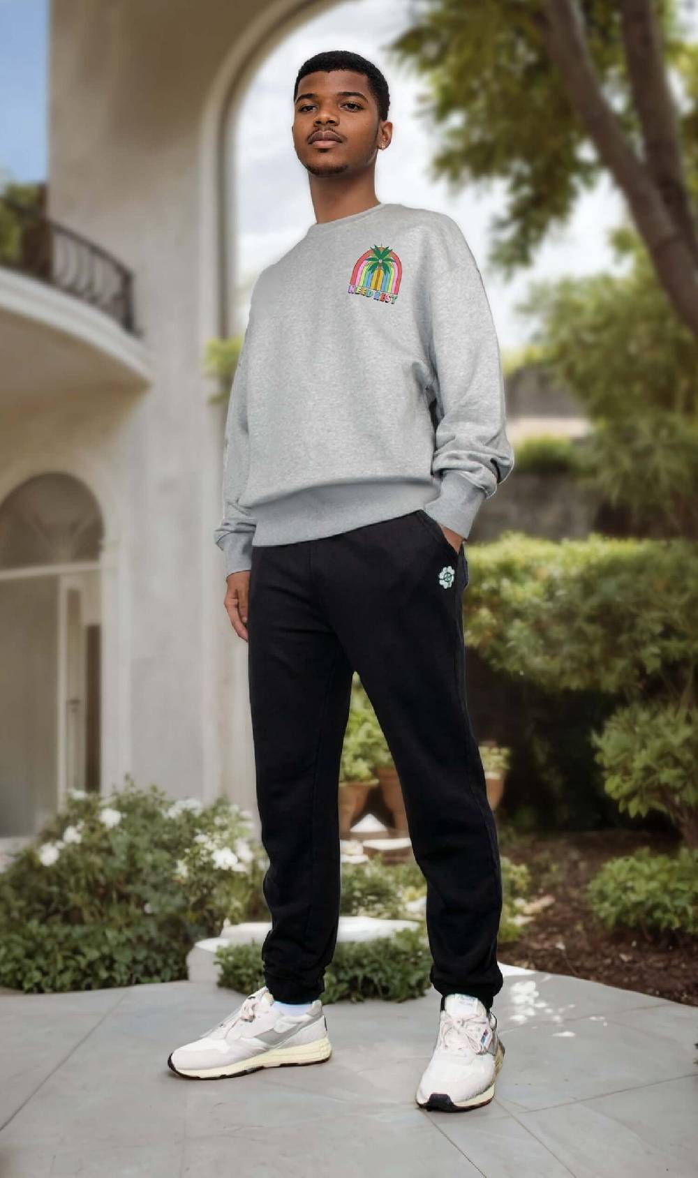 NIL+MON Sweatshirt "Need Rest" Super Sparpreis