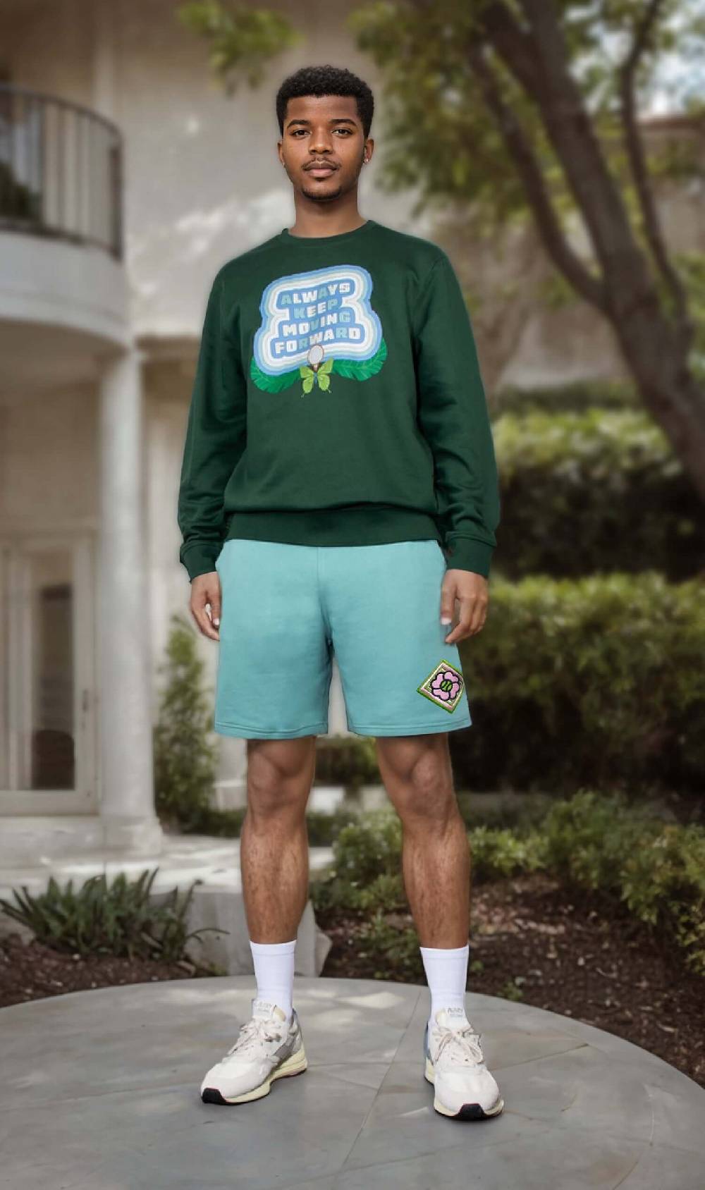 NIL+MON Sweatshirt "Moving" Begrenzte Freigabe