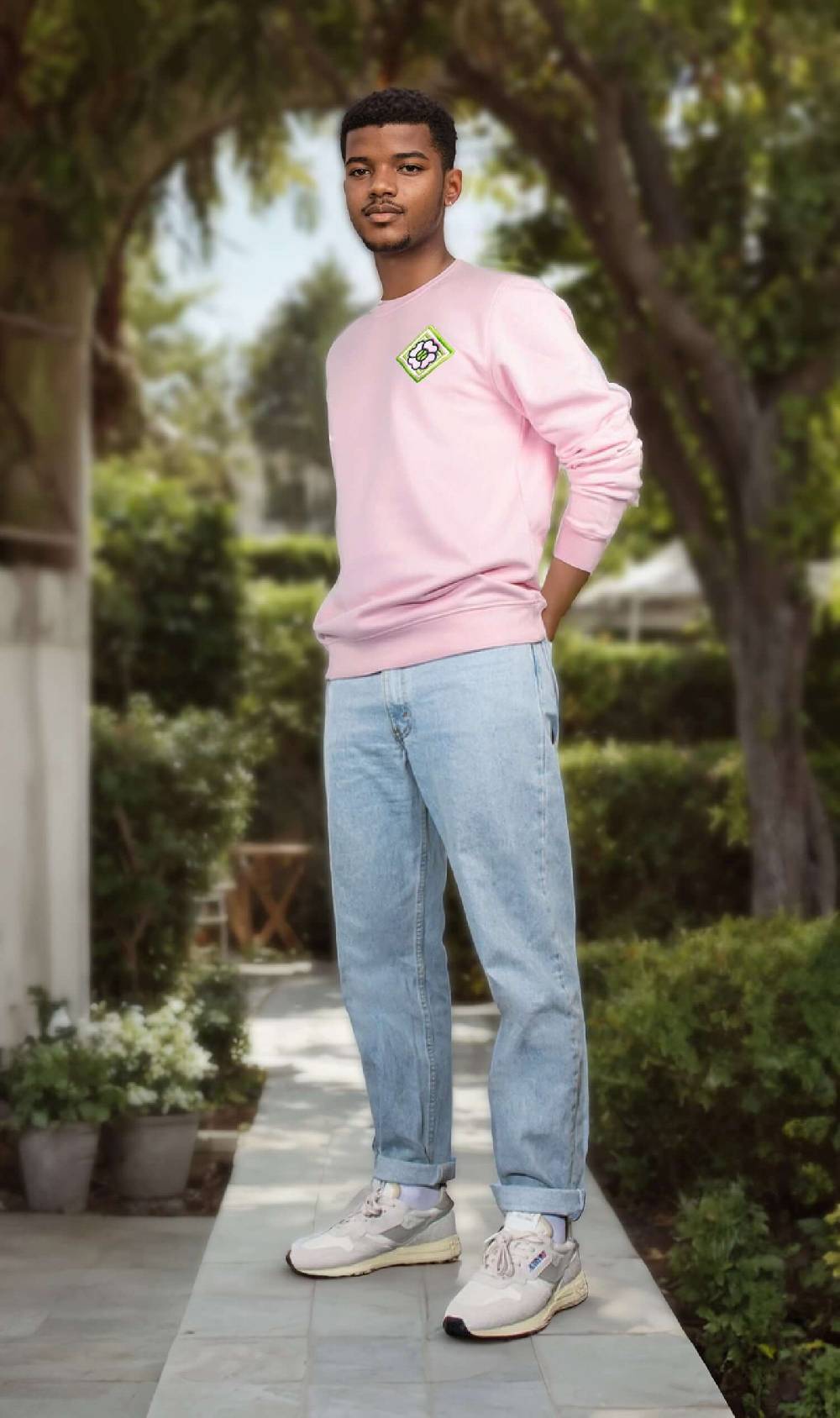NIL+MON Sweatshirt "Clover Rose" JETZT KAUFEN
