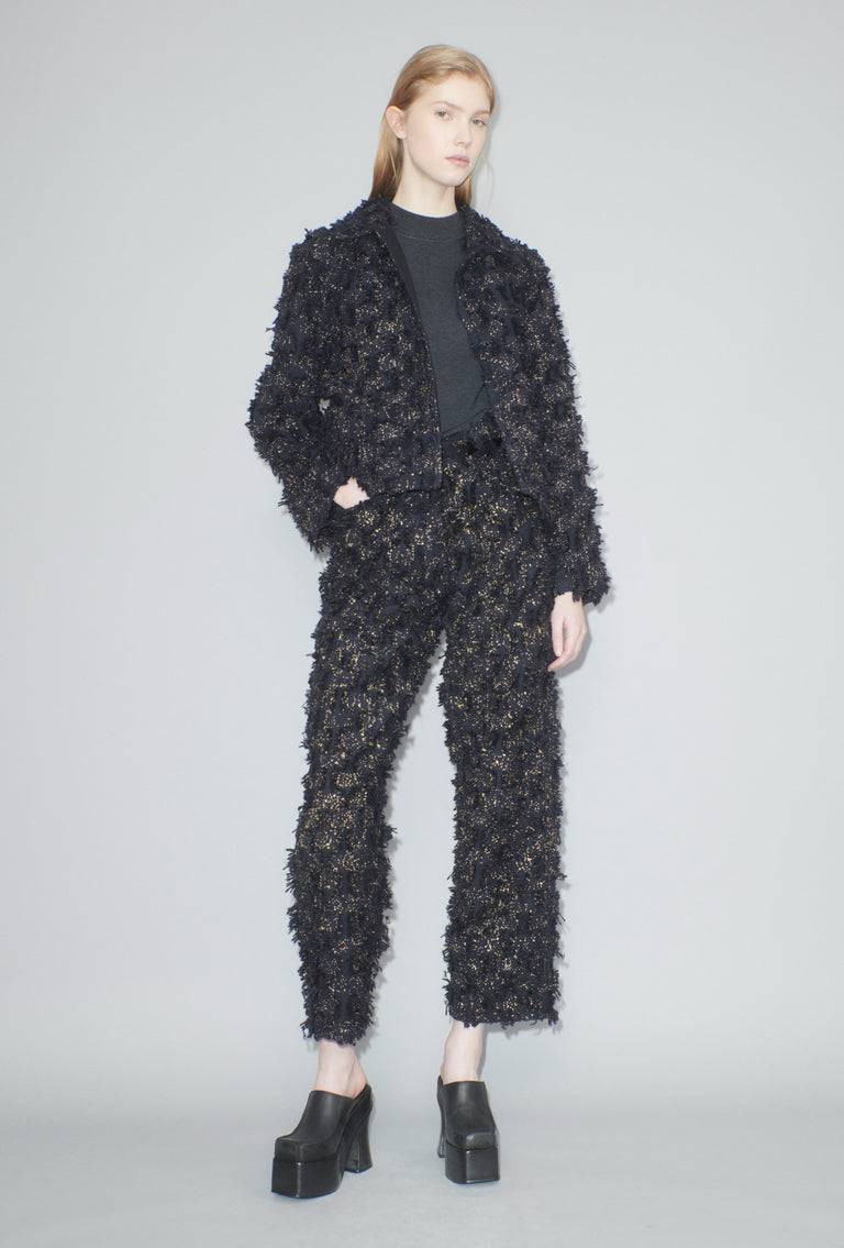 Odeeh Gold Sprinkled Fringes Jacke, Midnight Zeitbegrenzte Promotion