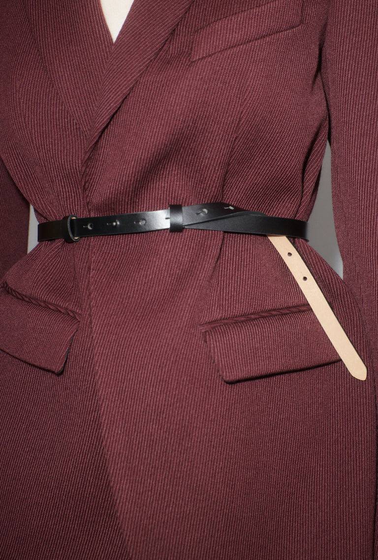 Odeeh Cavalry Twill Jacke, Burgundy Bis zu 50% Rabatt