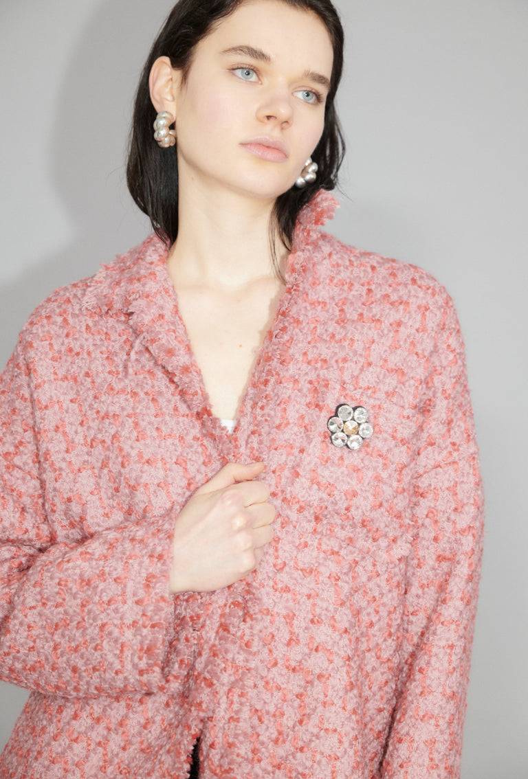 Odeeh Bouclé Tweed Jacke, Dahlia Fabrikladen