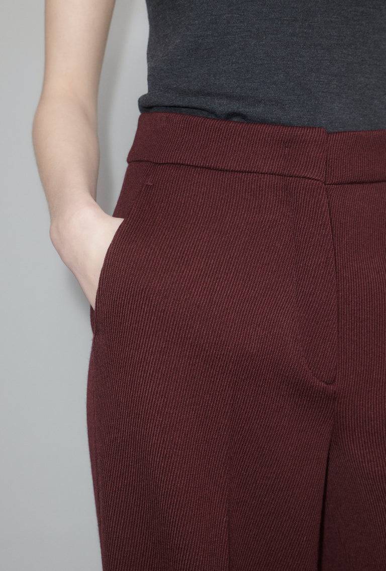 Odeeh Cavalry Twill Hose, Burgundy 2025